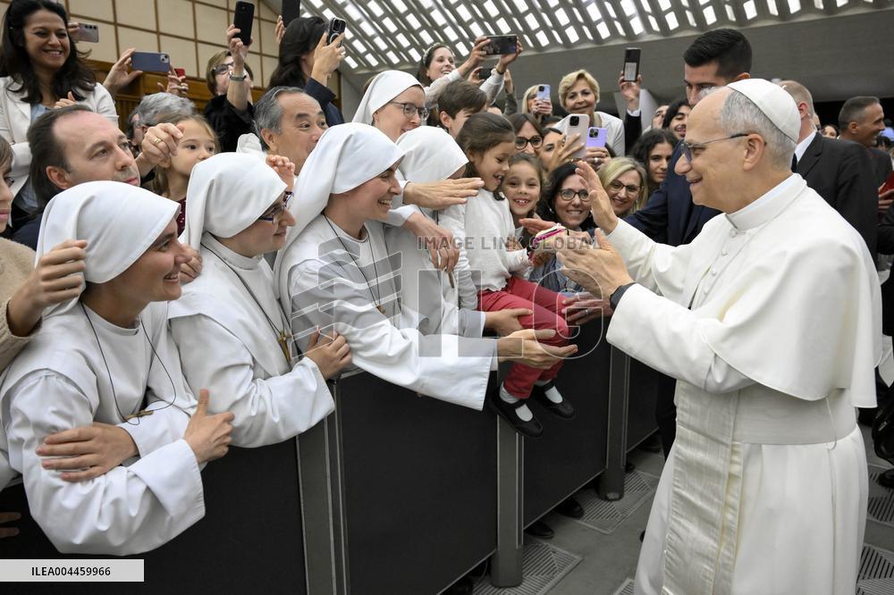 Pope Leo XIV Audience For Vatican Employees - Vatican