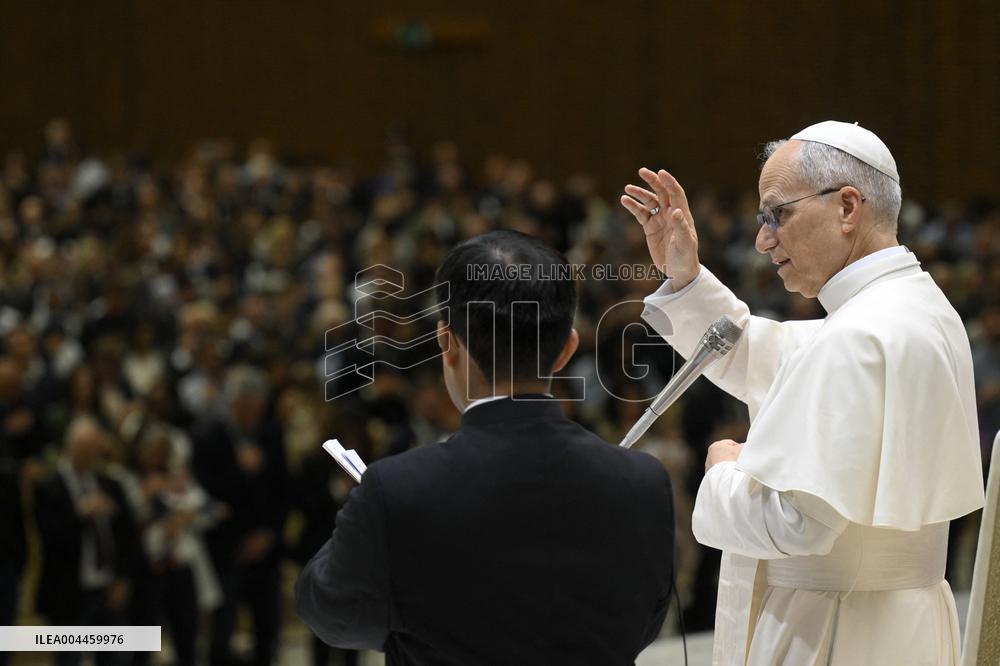 Pope Leo XIV Audience For Vatican Employees - Vatican