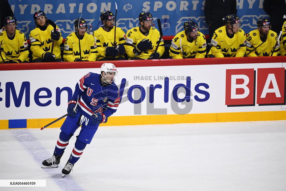ICE HOCKEY WC SEMI FINAL SWEDEN-USA