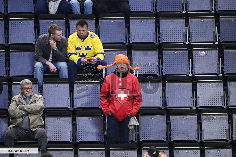 ICE HOCKEY WC SEMI FINAL SWEDEN-USA