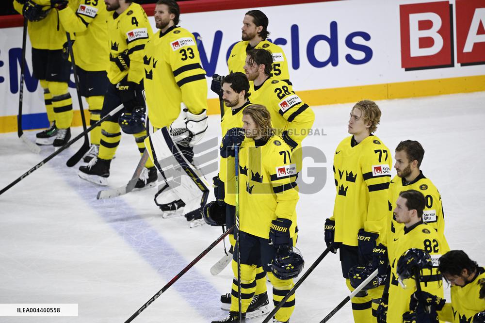 ICE HOCKEY WC SEMI FINAL SWEDEN-USA