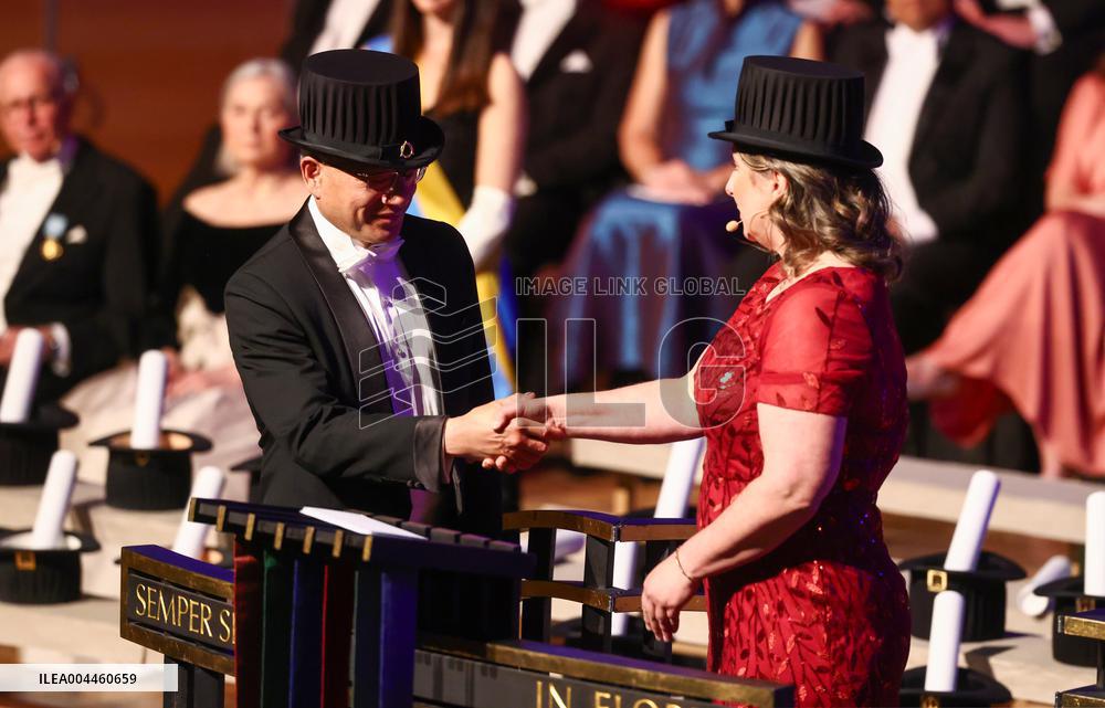 NVIDIAS VD JENSEN HUANG HEDERSDOKTOR LINKÖPING