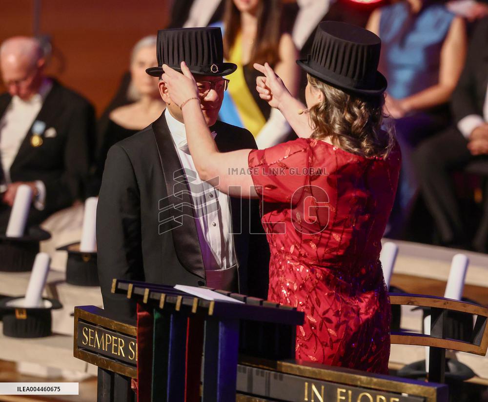 NVIDIAS VD JENSEN HUANG HEDERSDOKTOR LINKÖPING