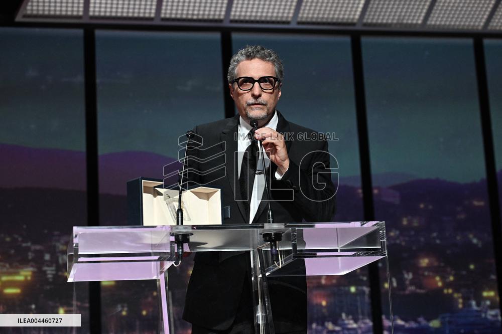 Cannes - Closing Ceremony