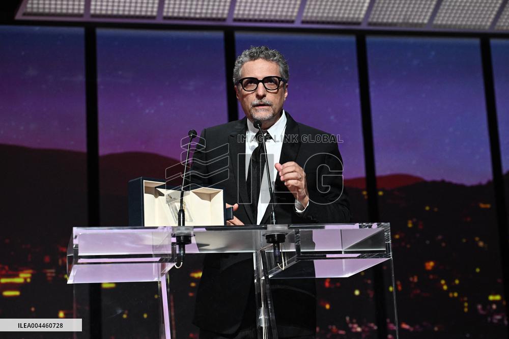 Cannes - Closing Ceremony