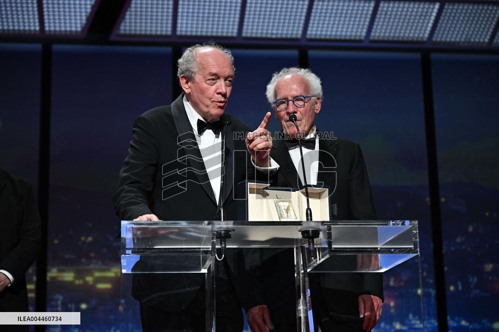 Cannes - Closing Ceremony