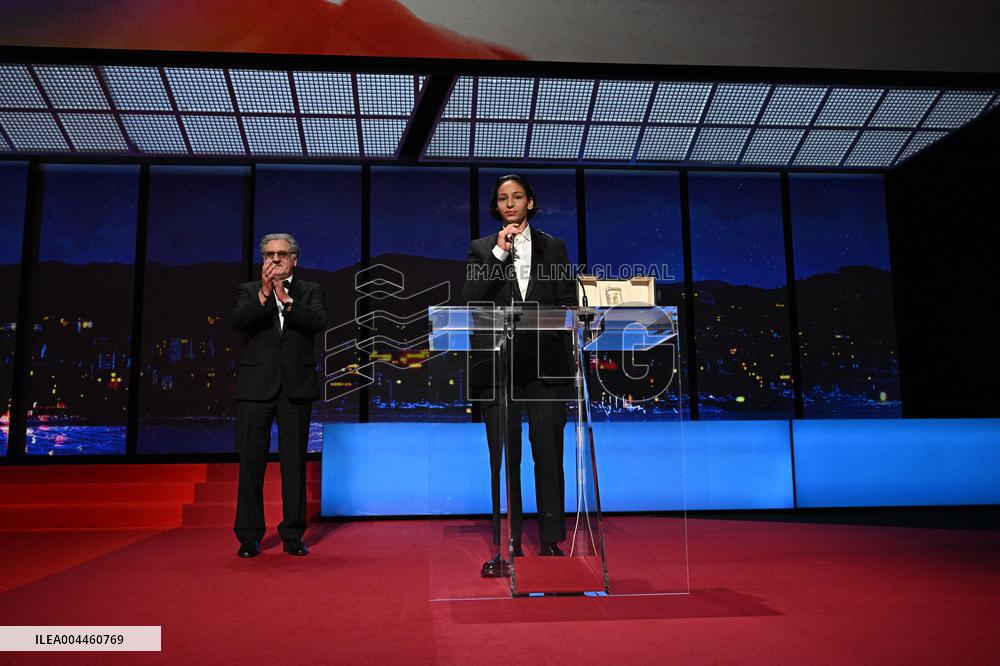Cannes - Closing Ceremony