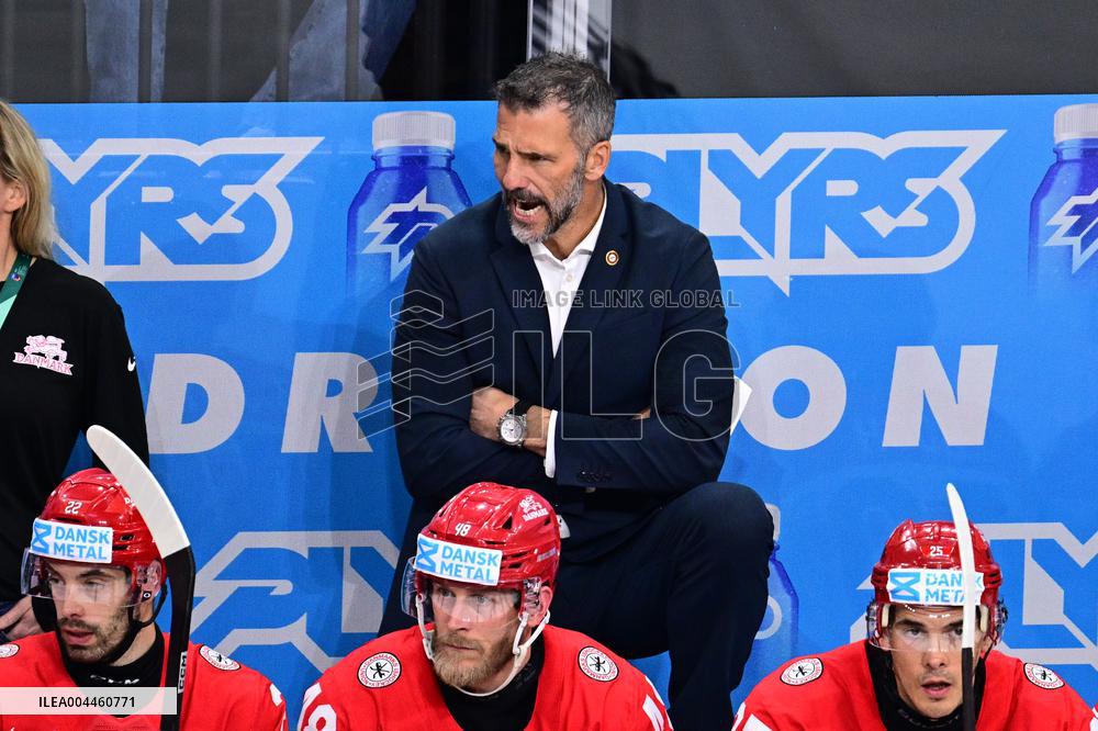 ICE HOCKEY WC SEMI FINAL SWITZERLAND-DENMARK