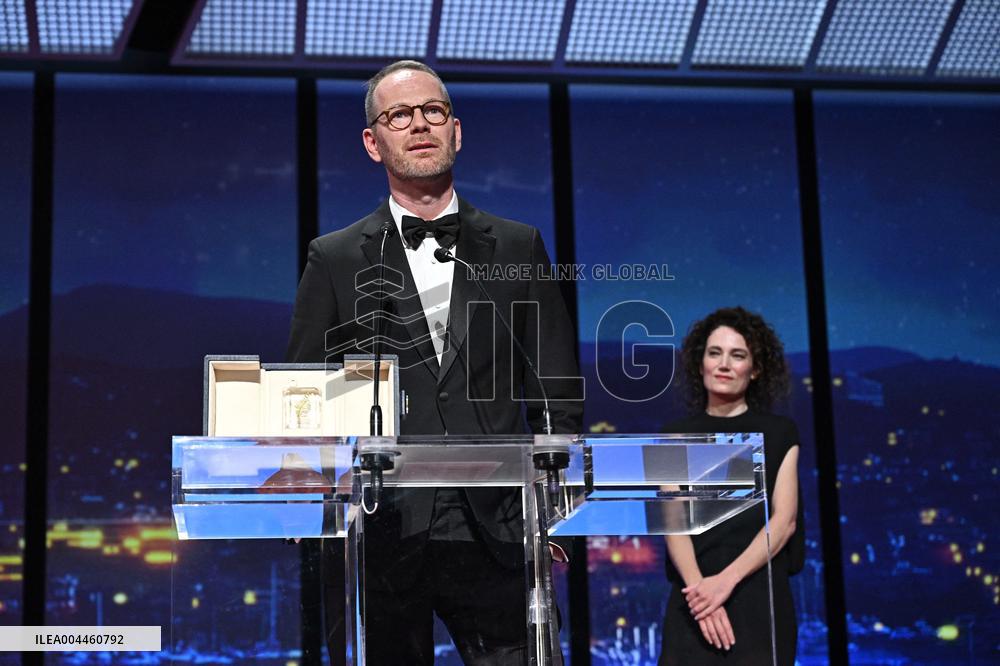 Cannes - Closing Ceremony