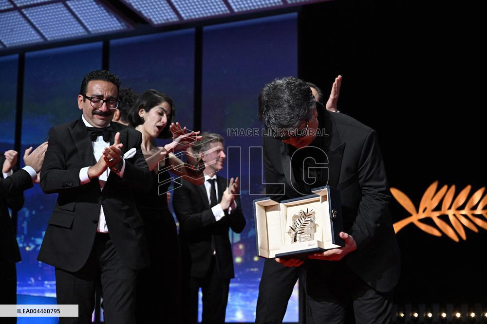 Cannes - Palme d'Or Winner Jafar Panahi