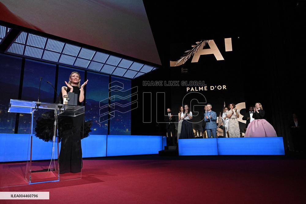 Cannes - Palme d'Or Winner Jafar Panahi