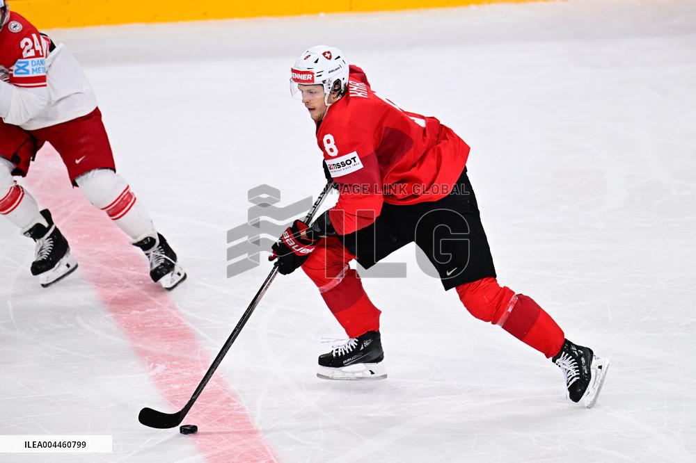 ICE HOCKEY WC SEMI FINAL SWITZERLAND-DENMARK