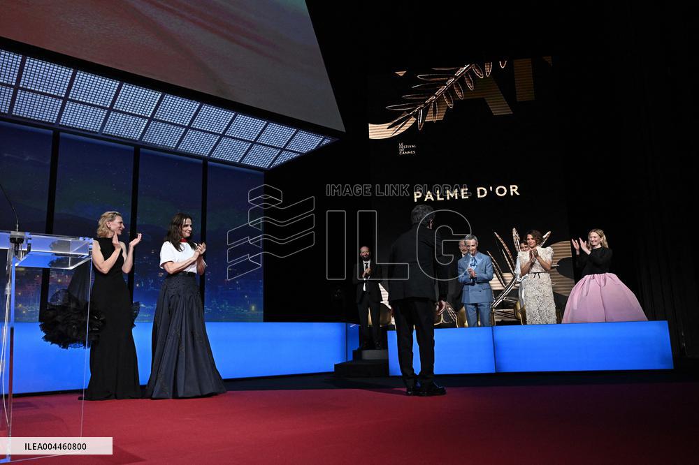 Cannes - Palme d'Or Winner Jafar Panahi