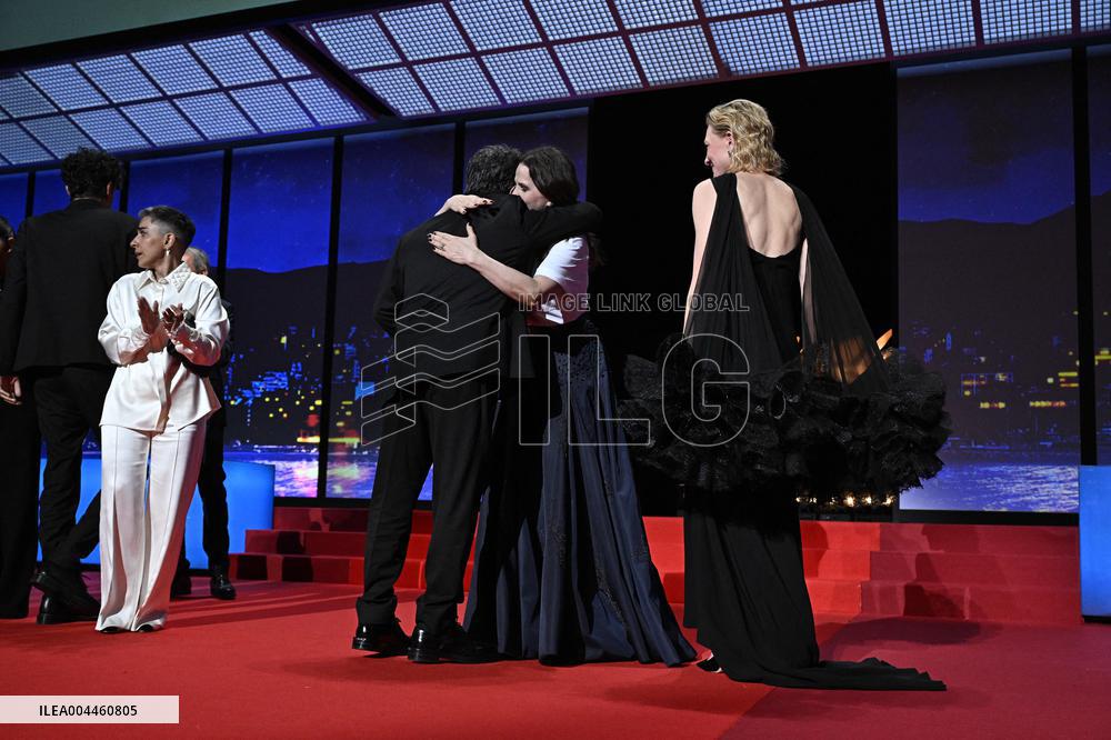 Cannes - Palme d'Or Winner Jafar Panahi