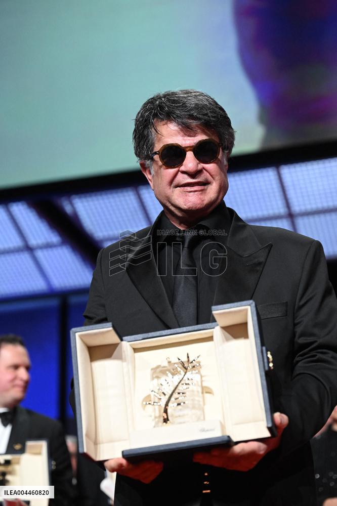 Cannes - Palme d'Or Winner Jafar Panahi