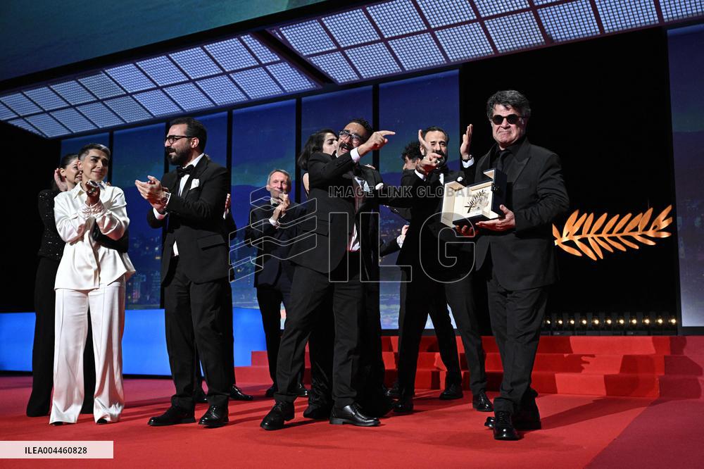 Cannes - Palme d'Or Winner Jafar Panahi