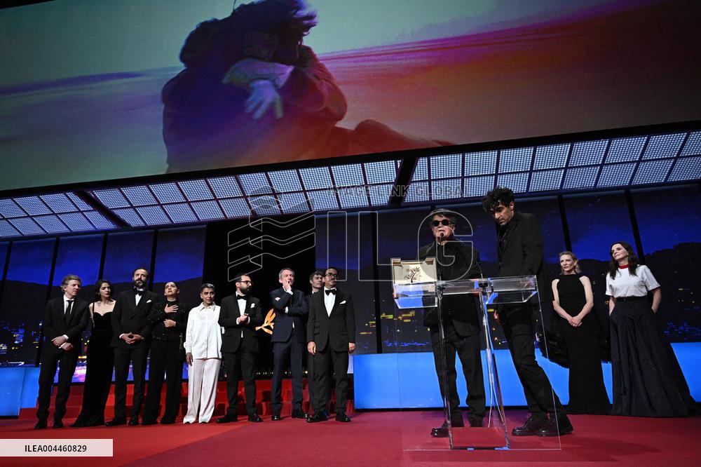 Cannes - Palme d'Or Winner Jafar Panahi