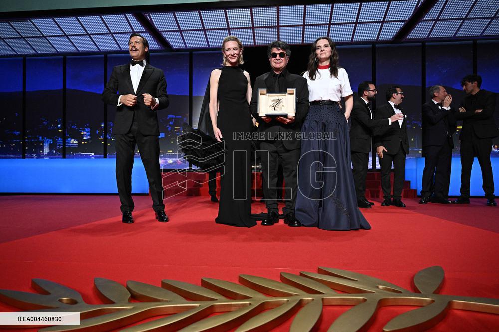 Cannes - Palme d'Or Winner Jafar Panahi
