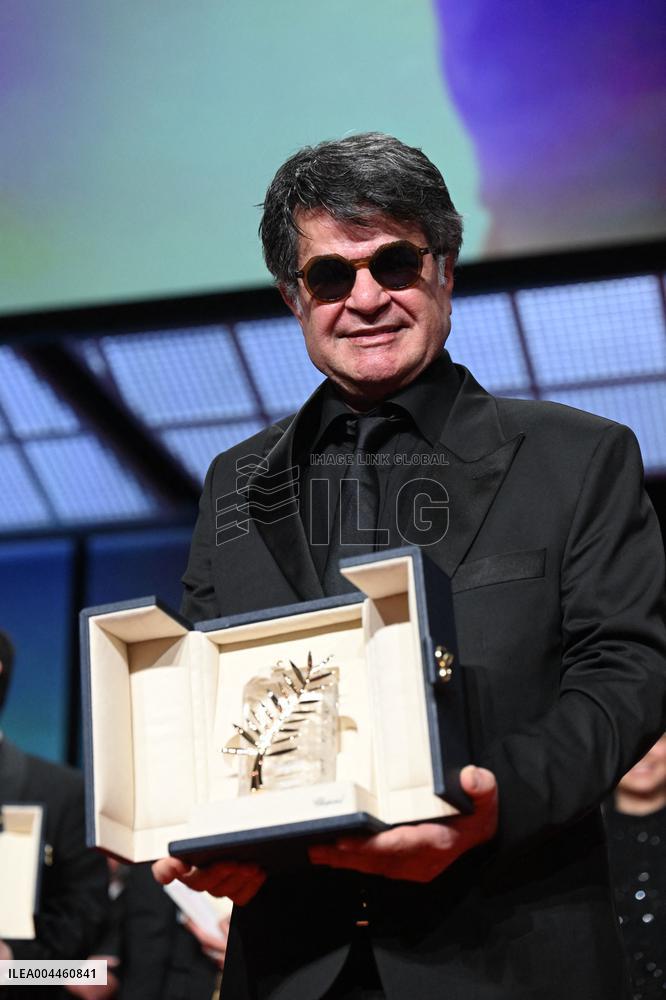Cannes - Palme d'Or Winner Jafar Panahi