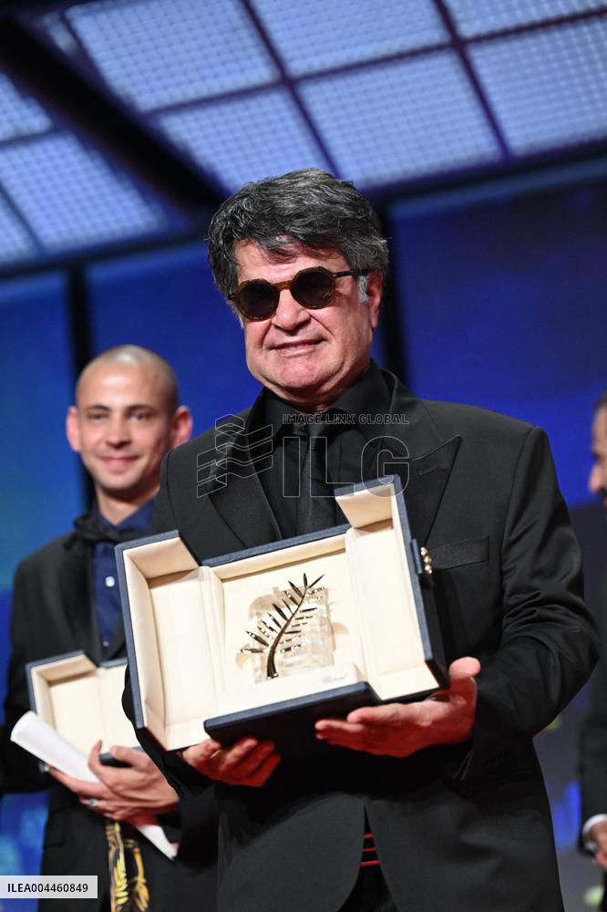 Cannes - Palme d'Or Winner Jafar Panahi
