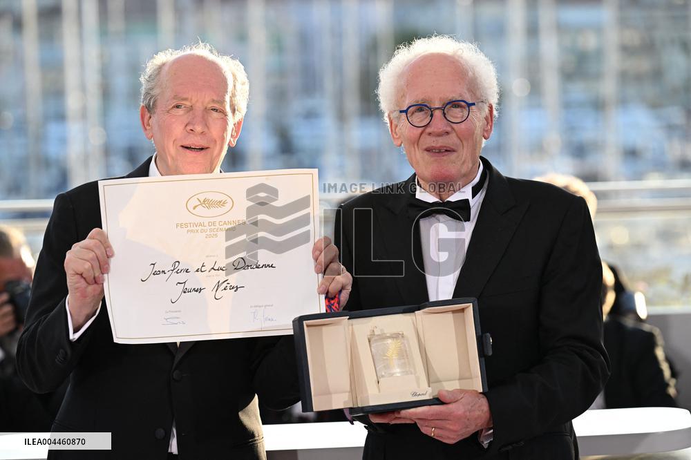 Cannes - Palme D'Or Winners Photocall