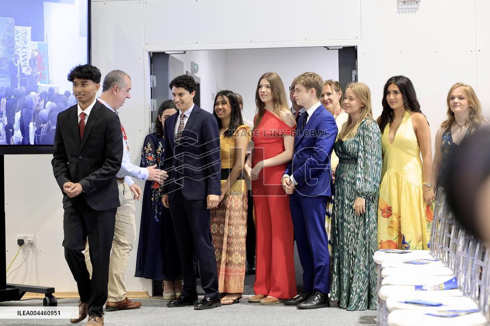 Spanish Royal Couple Attend Graduation Of Princess Sofia - UK