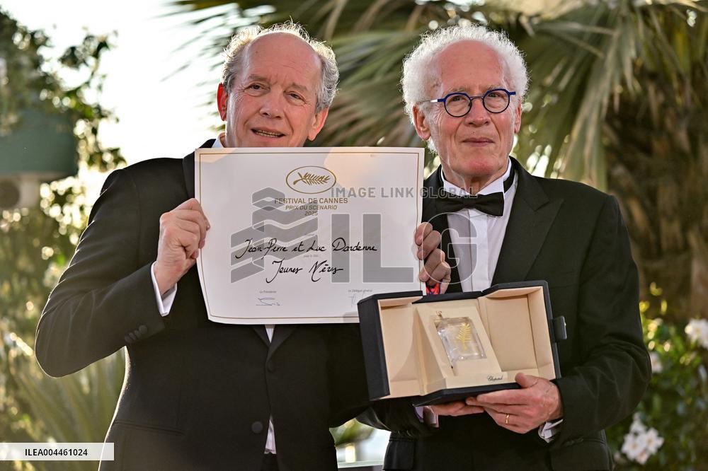 Cannes Winners Photocall JR