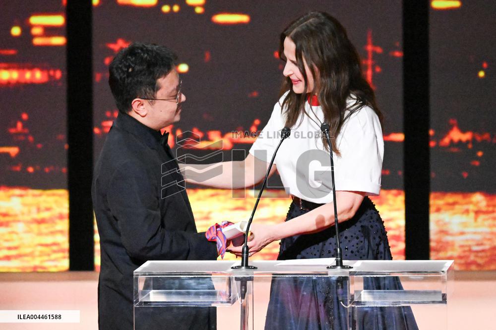 Cannes Closing Ceremony AM