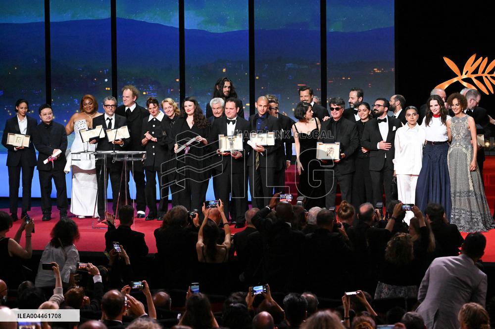 Cannes Closing Ceremony AM