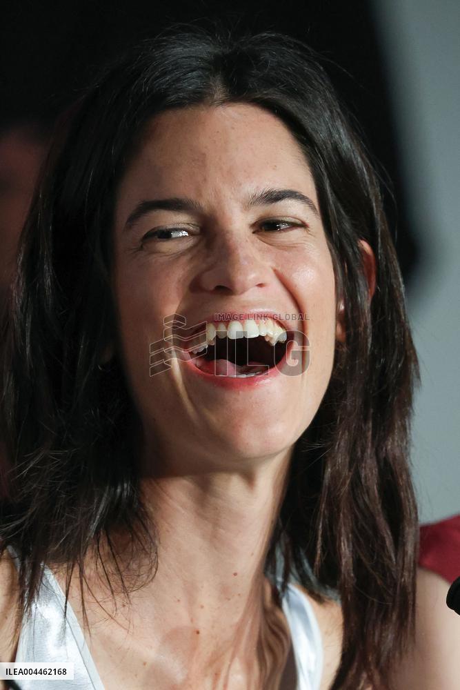 CANNES : "Colours Of Time" (La Venue de l'avenir) Press Conference - The 78th Annual Cannes Film Festival