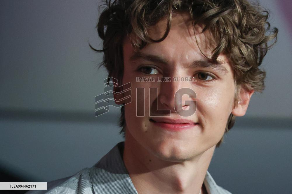 CANNES : "Colours Of Time" (La Venue de l'avenir) Press Conference - The 78th Annual Cannes Film Festival