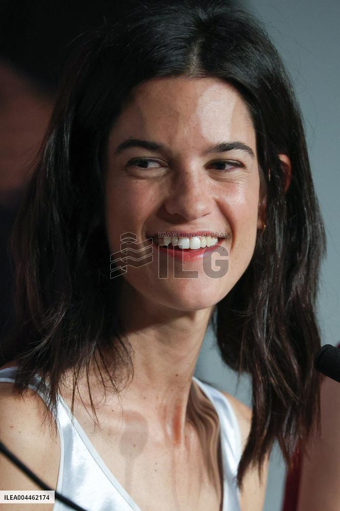 CANNES : "Colours Of Time" (La Venue de l'avenir) Press Conference - The 78th Annual Cannes Film Festival