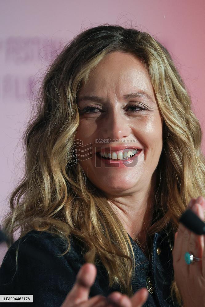 CANNES : "Colours Of Time" (La Venue de l'avenir) Press Conference - The 78th Annual Cannes Film Festival