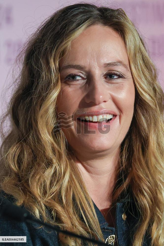 CANNES : "Colours Of Time" (La Venue de l'avenir) Press Conference - The 78th Annual Cannes Film Festival