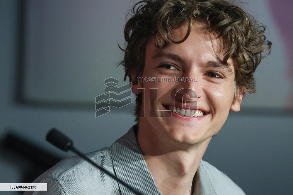 CANNES : "Colours Of Time" (La Venue de l'avenir) Press Conference - The 78th Annual Cannes Film Festival