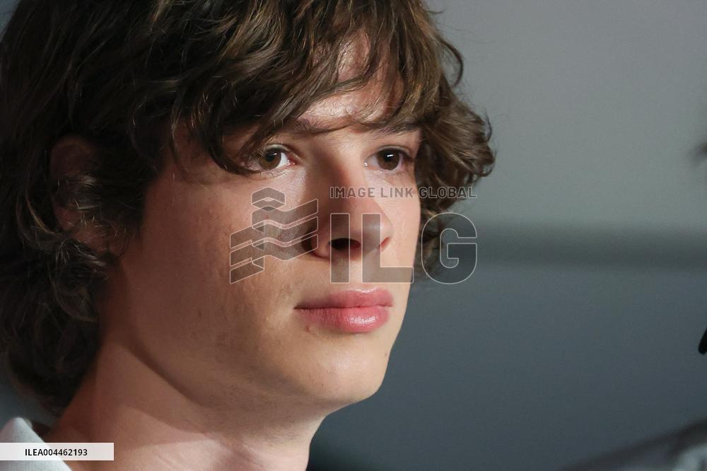 CANNES : "Colours Of Time" (La Venue de l'avenir) Press Conference - The 78th Annual Cannes Film Festival