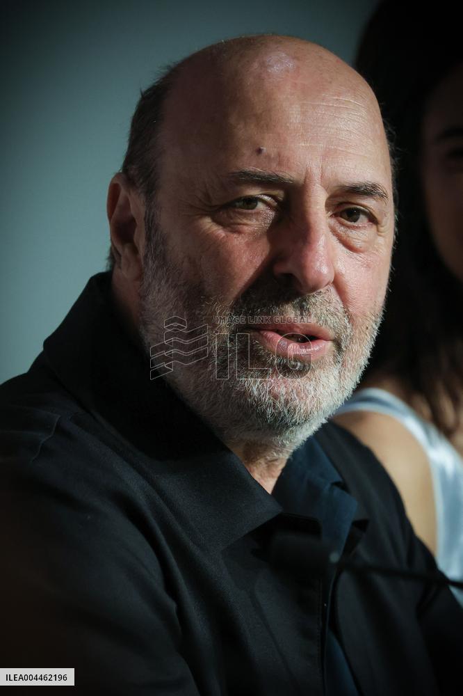 CANNES : "Colours Of Time" (La Venue de l'avenir) Press Conference - The 78th Annual Cannes Film Festival