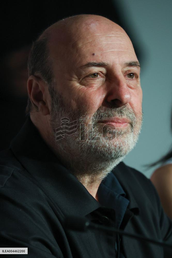 CANNES : "Colours Of Time" (La Venue de l'avenir) Press Conference - The 78th Annual Cannes Film Festival