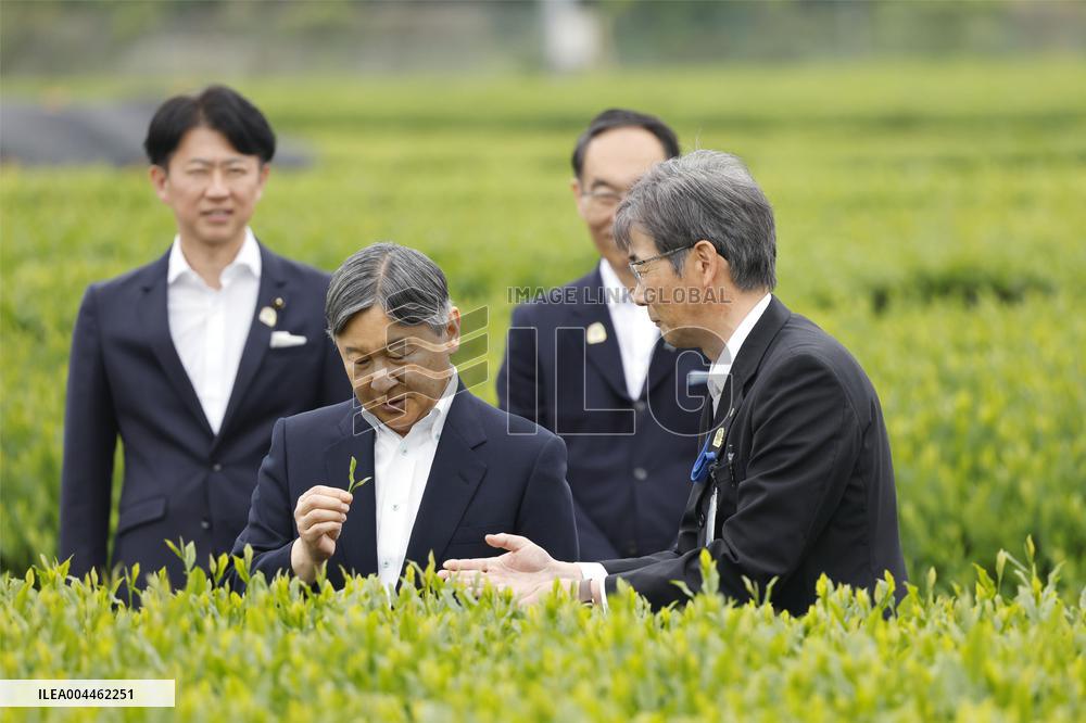Emperor visits Saitama Prefecture