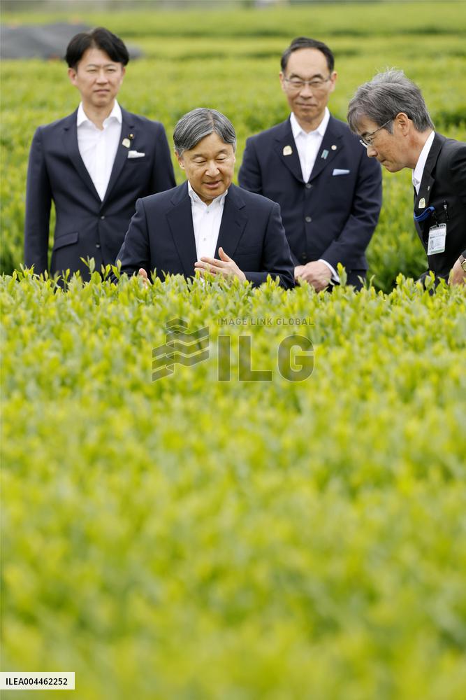 Emperor visits Saitama Prefecture