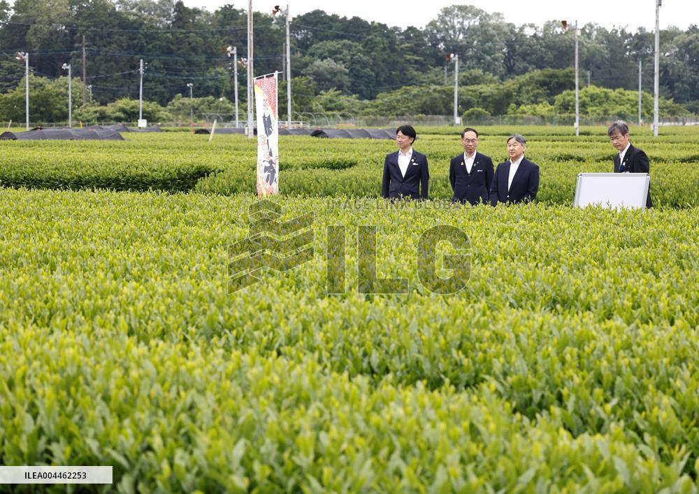 Emperor visits Saitama Prefecture