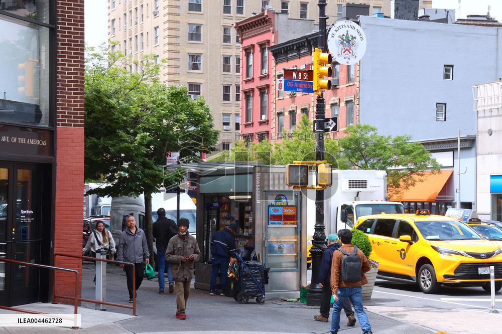 NYC and Department of Transportation honoring New York Knicks