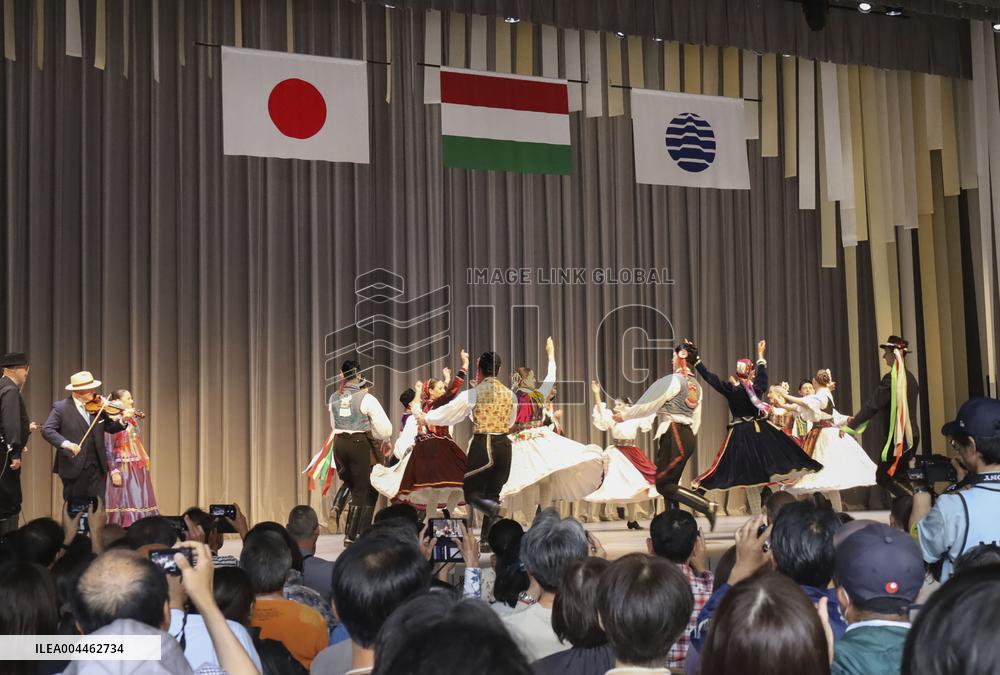Hungary day at Osaka expo