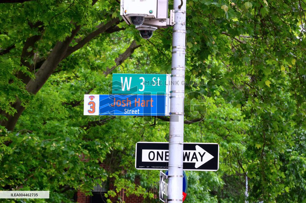 NYC and Department of Transportation honoring New York Knicks