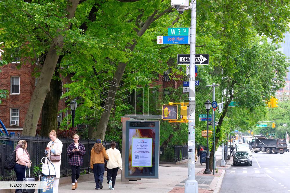 NYC and Department of Transportation honoring New York Knicks