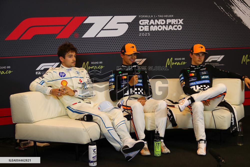 MOTORI - Formula 1 - TAG Heuer Grand Prix de Monaco 2025 - Pranctice 3 and Qualifying