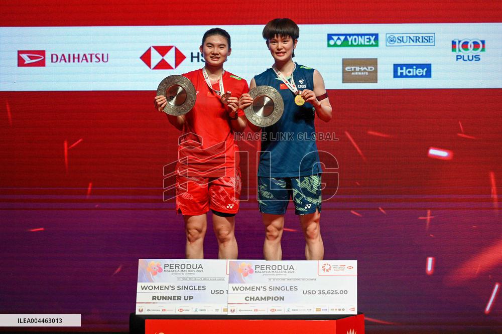 Wang Zhiyi Win Malaysia Masters Women's Singles - Malaysia