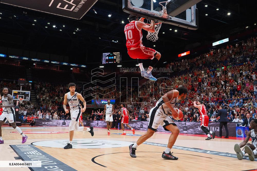 BASKET - Serie A - Playoff - EA7 Emporio Armani Milano vs Dolomiti Energia Trentino