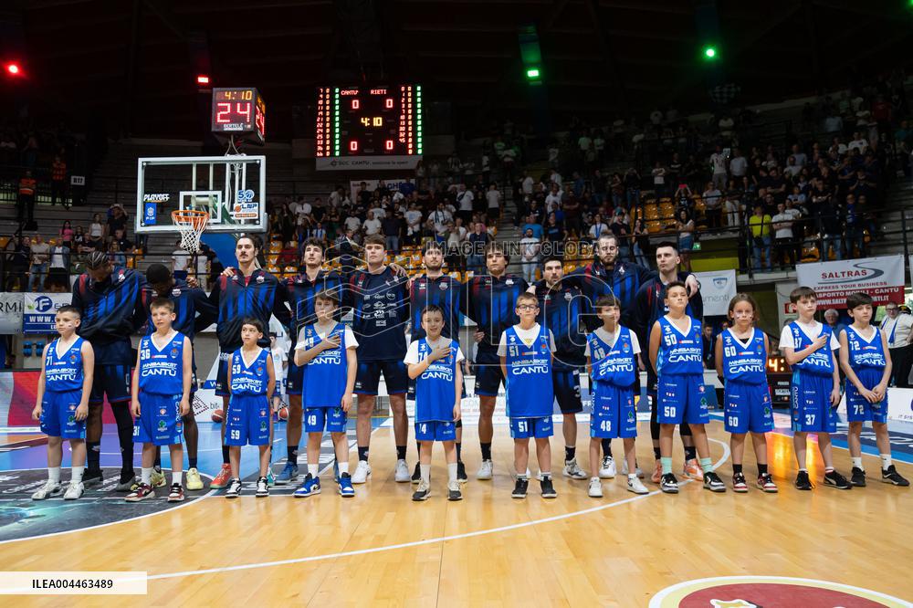 BASKET - Serie A2 - PlayOff - S.Bernardo Cantu vs Real Sebastiani Rieti