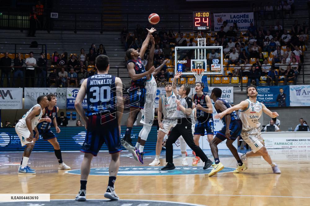 BASKET - Serie A2 - PlayOff - S.Bernardo Cantu vs Real Sebastiani Rieti